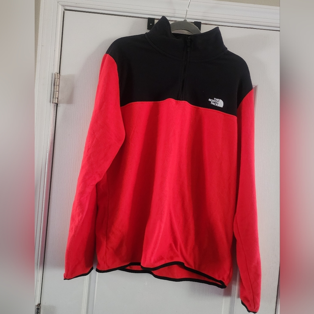 The North Face Men's Performance Jacket in Red and Black
